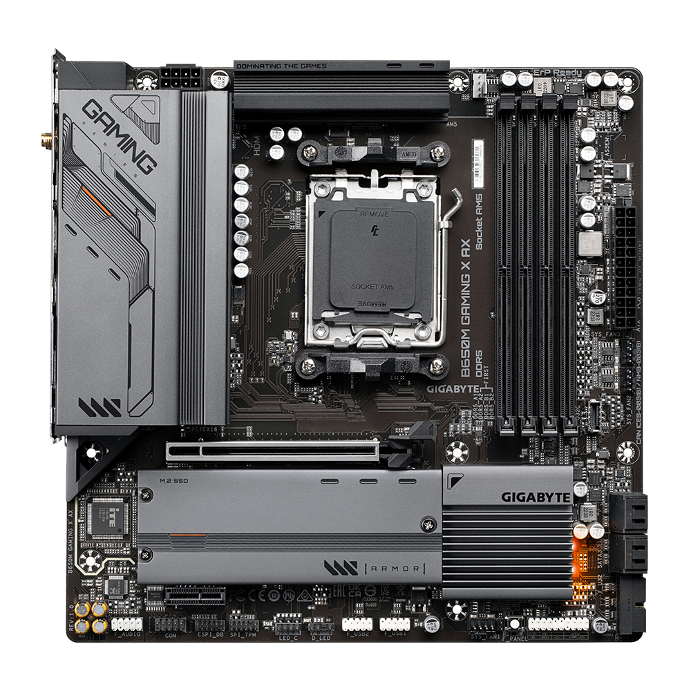 Bekijk afbeelding 2 van Gigabyte AM5 B650M Gaming X AX - DDR5/2xM.2/2xDP/HDMI